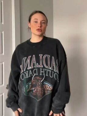 Abercrombie & Fitch Badlands Crewneck